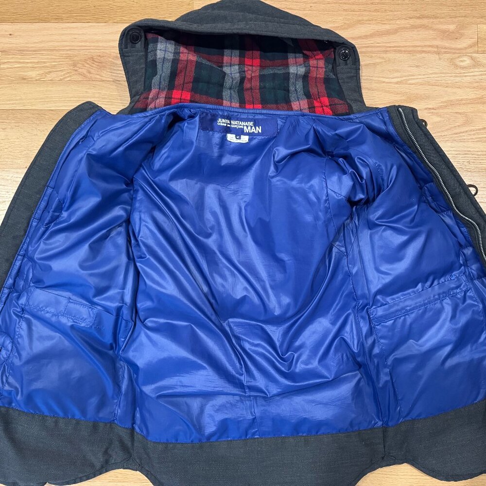 Junya Watanabe Man Comme Des Garcons Toggle Coat Jacket Size M Made in Japan - Picture 5 of 8